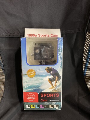 SPORTS CAM Full HD1080P Waterproof Up to 30m -inch screen