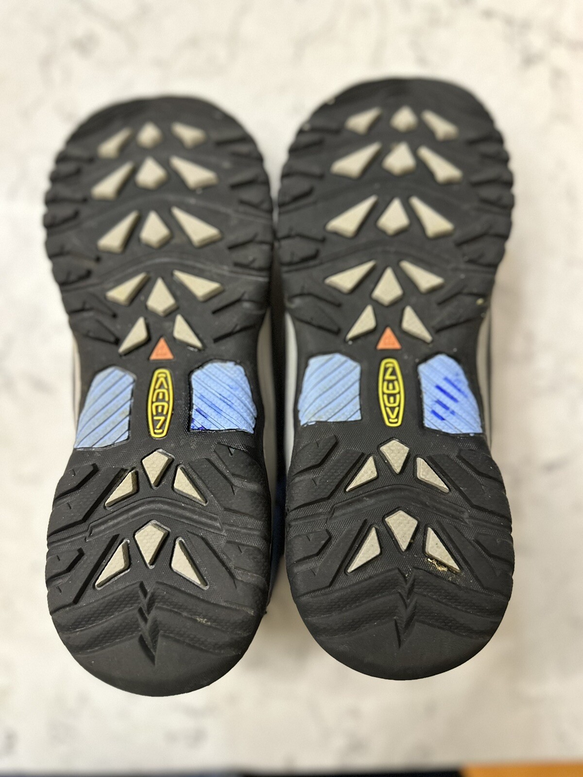 Scarpe da trekking Keen Youth taglia 5 Targhee basse impermeabili 1022922 blu grigio