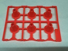 3x Blocks 18 Pylon TYCO Traffic Cones Obstacles B7985 w/Edge Guide - NEW