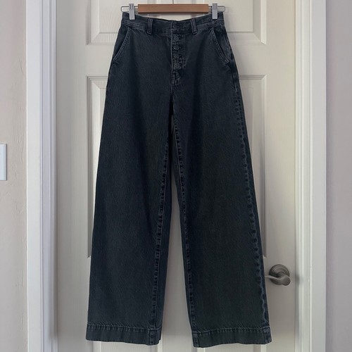 Jeans Madewell a gamba super larga in lavaggio Selwick donna taglia 24 - Foto 4 di 17