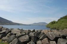 Photo 6x4 View down Llyn Celyn from the dam. Llidiardau/SH8738  c2008