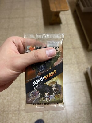 MTG Misprint - Transparent boosters Jumpstart 20 Card Pack See Through Magic