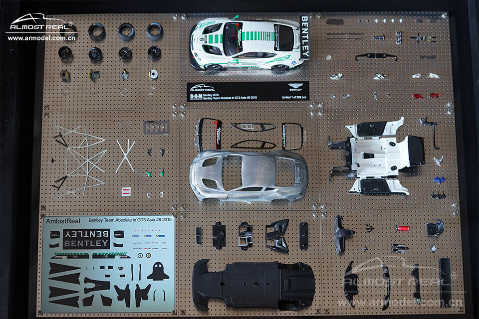 Almost Real 1:43 B.O.M. BENTLEY GT3 BENTLEY TEAM ABSOLUTE IN Almost Real 1:43 B.O.M. BENTLEY GT3 BENTLEY TEAM ABSOLUTE IN