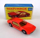 1969 ERROR Minty Matchbox Lesney Superfast - Lamborghini Marzal. No 20. Boxed
