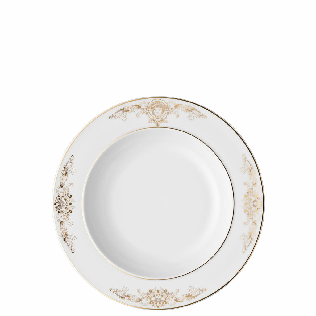 Versace Rosenthal - Piatto Fondo 22cm Medusa Gala Versace - Versace Porcellana