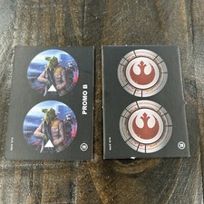 Star Wars Legion Promo Order Tokens Corps. Unpunched 2020 Rebel Captain 4 Tokens
