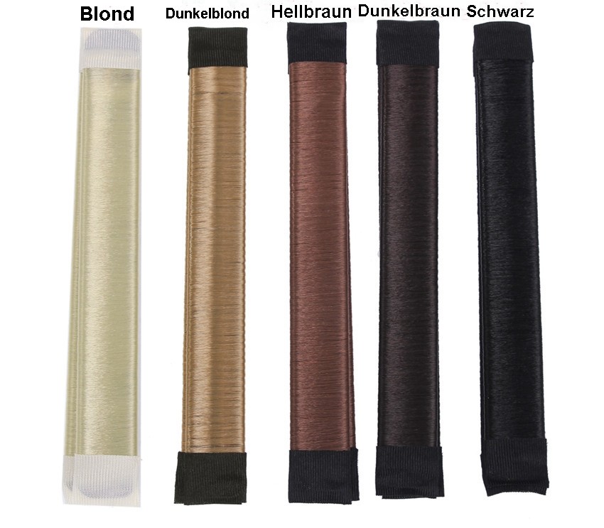 Donut Hair Bun Maker Set – 7 Teile Mit Haargummis Und U-Spangen, Für Verschiedene Dutt-Frisuren