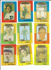 1987 SSPC BASEBALL IMMORTALS Pick-A-Card Cobb Mays Musial Gehrig Aaron Foxx +++