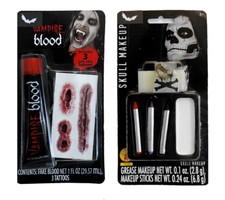 Rubies Halloween Makeup Cream Cosplay Face Paint Black White Red Yellow Blue