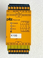 *** Pilz PNOZ X3P C 24VDC 24VAC 3n/o 1n/c 1so, 787310 Safety Switch ***