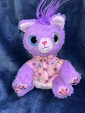 Scruff a Luvs Purple Cat 8" Plush Stuffed Animal Toy by Moose Bicolored Eyes