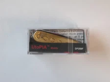 DiMarzio Utopia Middle Single Coil Pick-up Gold Bobbin & Gold Poles DP 288 F