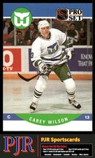 Carey Wilson 1990-91 Pro Set #453 Hartford Whalers