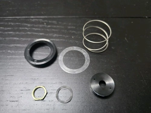 TECHNICS SL-7 Turntable Parts - Platter Center 45 Spacer W Spring