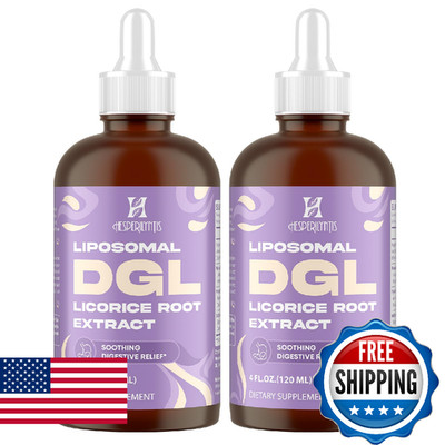 Liposomal DGL Licorice Root Extract - Deglycyrrhizinated Licorice with L-Glutami