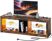Bestier Tv Schrank Lowboard FüR Fernseher Bis Zu 65 Zoll Tv Board 140X35X47Cm