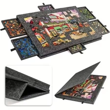 1000 Pieces Jigsaw Puzzle Table for Adults with Drawers Puzzles Board