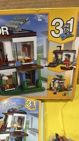 Lego Creator Modular Modern Home 31068 Retired Open Box 3 In 1  386 Pieces
