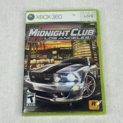 Midnight Club: Los Angeles (Microsoft Xbox 360, 2008) CIB w/Map & Manual