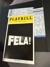 Playbill & Tickets FELA! Patti LaBelle Kevin Mambo Jay Z Oct 2010 Eugene O’Neill