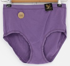 Wacoal Brief Panties Womens M Purple Full Brief Ultimate Comfort Supima Stretch