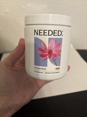 Needed: Prenatal Multi Essentials Citrus - 90 CAPSULES EXP 05/28