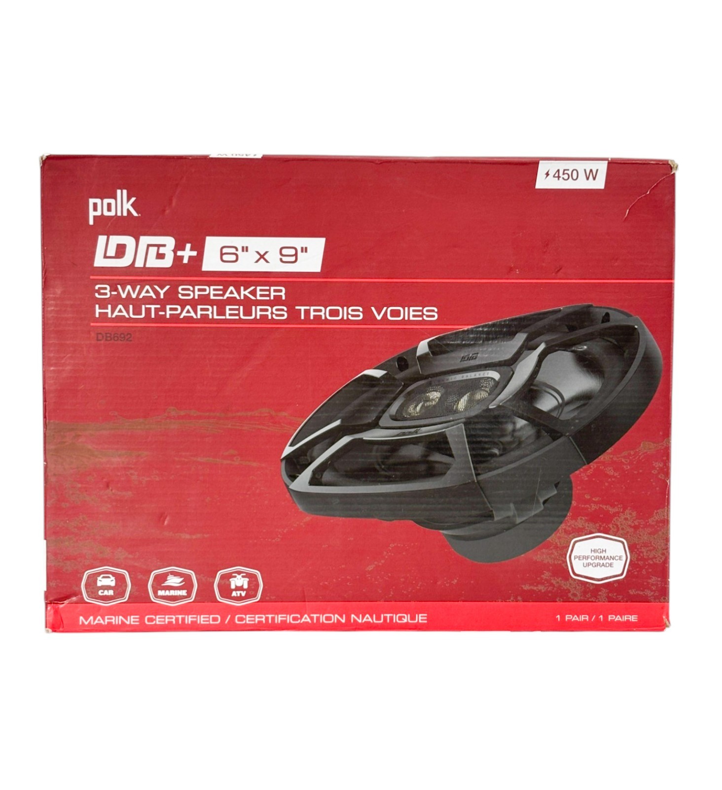 6x9" -  450w Db692 Marine/auto/atv