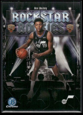 2025-26 Bowman Ace Bailey Rockstar Rookies Utah Jazz #RR-5