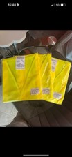 Large Unisex Hi-vis, Used For Work. 2 Per Pack However Sold As QTY 6.
