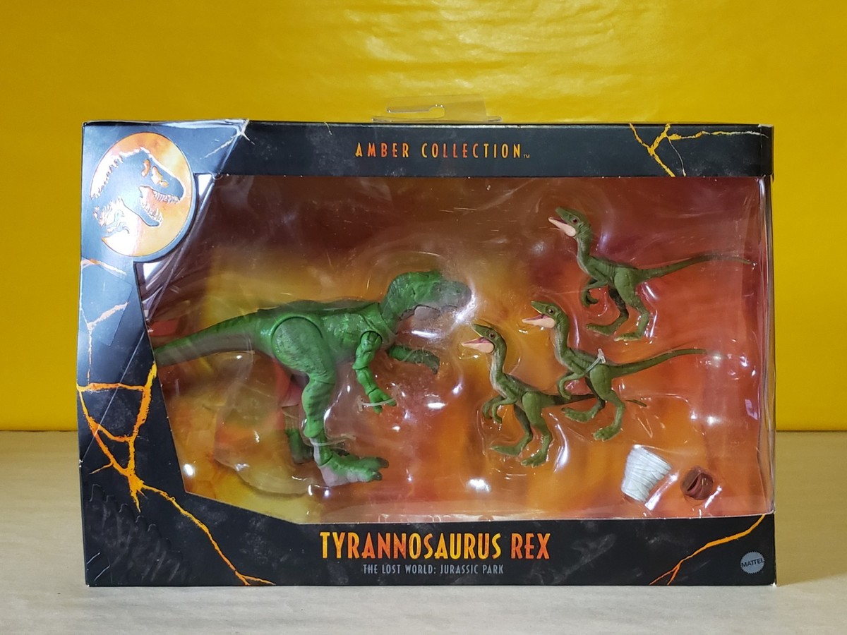 Mattel Jurassic World Amber Collection Tyrannosaurus Rex Action