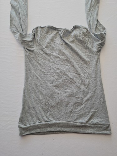 Ladies Pyjama Top Esmara Size M Grey 'Christmas Bear' 31414 - Picture 13 of 14