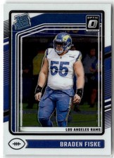 2024 Panini Donruss Optic - Rated Rookie Braden Fiske #210 (RC)