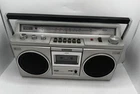 Vintage SONY CFS-45 AM/FM Boombox Cassette Player Recorder Tested Works READ