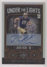 2020 Panini Legacy Under the Lights Auto Silver Jacob Eason #UL-JE Auto 1l2
