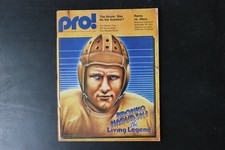 PRO! November 25 1973 Bronko Nagurski NFL Football Magazine Vintage