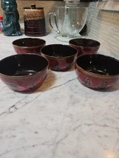 Home Studio Woodland Cereal Bowl Set Of 5 6inch
