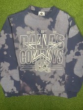 1995 Dallas Cowboys - Tie Dye - Vintage NFL Sweatshirt Medium 