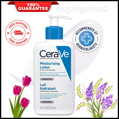 CeraVe Feuchtigkeitsspendende Feuchtigkeitslotion trockene bis sehr trockene Haut