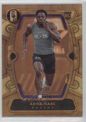 2024 Panini Gold Standard Rookies /99 Adisa Isaac #198 Rookie RC 0q3