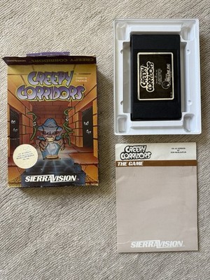 Creepy Corridors Commodore VIC-20 SierraVision CIB Box Cartridge Manual Rare