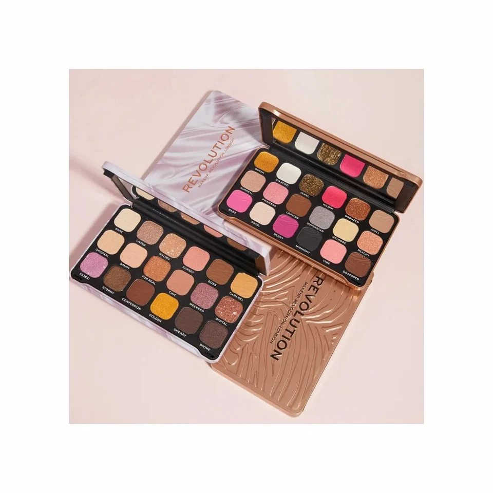 Makeup Revolution Forever Flawless Eyeshadow Palette - Nude Silk - image 3 of 4