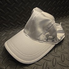 Under Armour Women  s Strapback Hat White Adjustable Cap