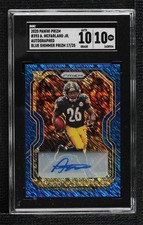 2020 Prizm Rookie Blue Shimmer 17/25 Anthony McFarland Jr SGC 10 GEM Auto n8a
