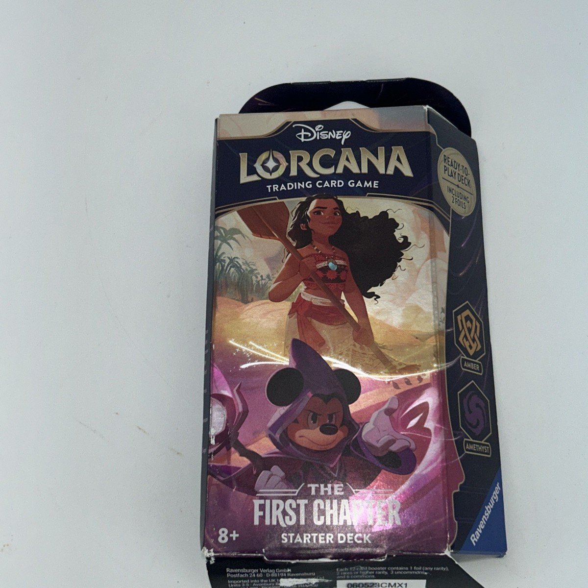 Disney Lorcana Trading Card Game The First Chapter Starter Deck - 60 Cards  4050368981691| eBay