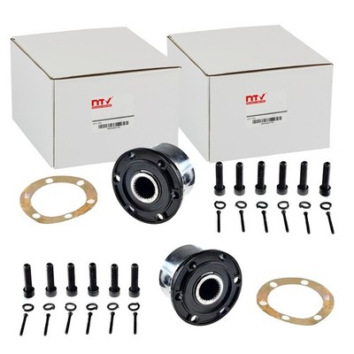 2X NTY RADNABE VORNE BEIDSEITIG passend für HYUNDAI GALLOPER TERRACAN MITSUBISHI