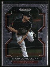 2022 Panini Prizm Draft Picks #PDP176 Michael Prosecky