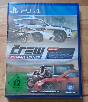 The Crew (Ultimate Edition) - PS4 - Neu - sealed - Kleberreste vorn & Disk lose