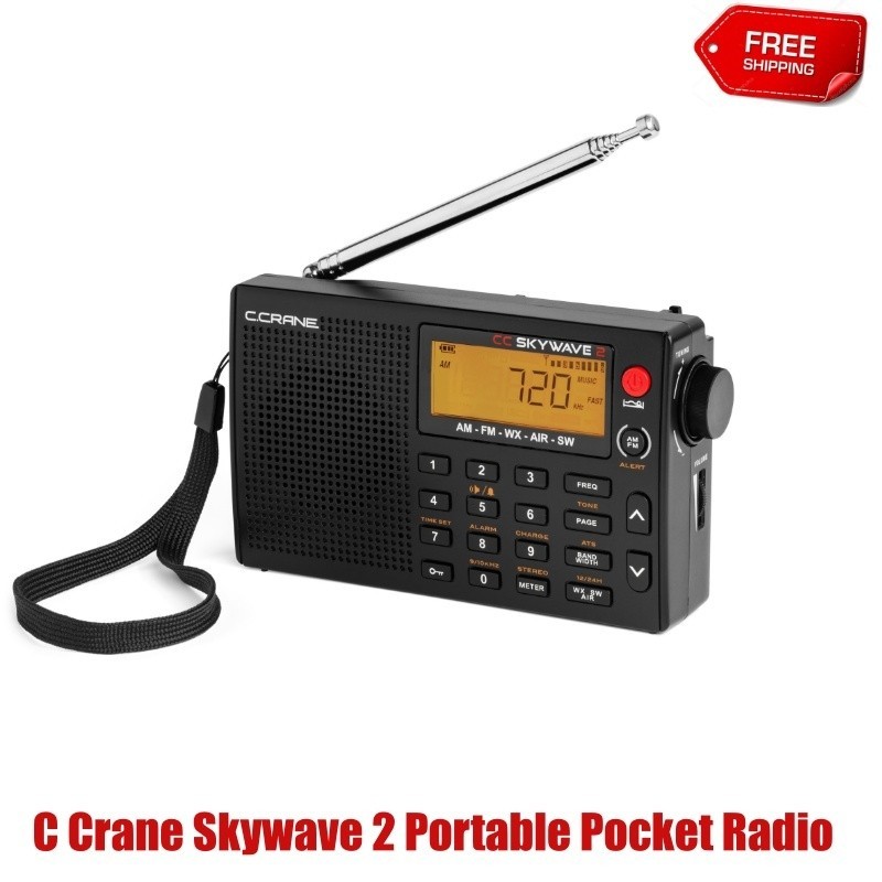 C Crane Skywave 2 Portable Pocket Radio