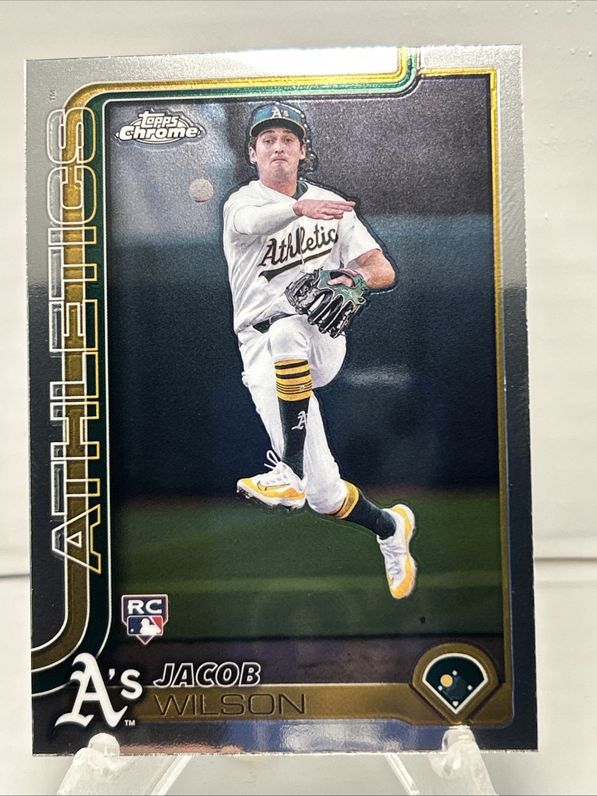 2025 Topps Chrome - Jacob Wilson #96 (RC)