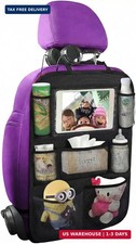 ONE PIX Backseat Car Organizer Mats Back Seat Organizers and Storage Bag with To